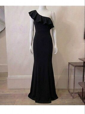 SMYM Florentine Maxi Dress Black Stretch